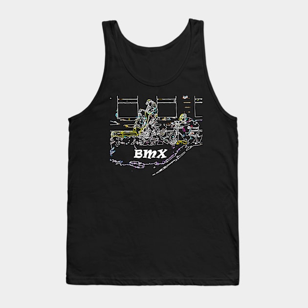 bmx Tank Top by rickylabellevie